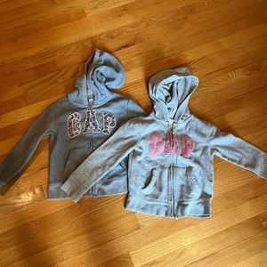 Girls GAP hoodies size small